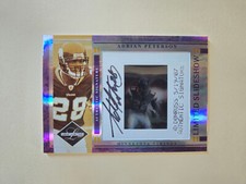 2007 Leaf Limited Football - Slideshow LS6 Adrian Peterson RC auto 23/30