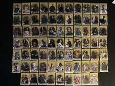 2017 Topps Star Wars MASTERWORK GOLD PARALLEL /25 COMPLETE 75 CARD SET VERY RARE