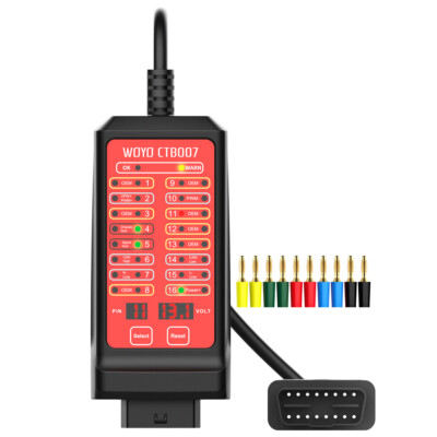 OBD2 Breakout Box OBDII Protocol Detector CAN Test Box Car Break Out Tester