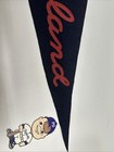 1950’s Cleveland Indians Pennant Flag Banner 11x29 Inch  Ohio Wahoo — photo 8