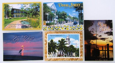 Postkarten Lot USA Amerika 5 x KEY WEST Florida Postcards Ansichtskarten America