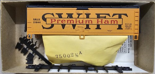 Nuevo de Lote Antiguo Athearn Escala HO Swift 40' Billboard WD Reefer Coche Kit 5212 Refrigerador - Imagen 2 de 3