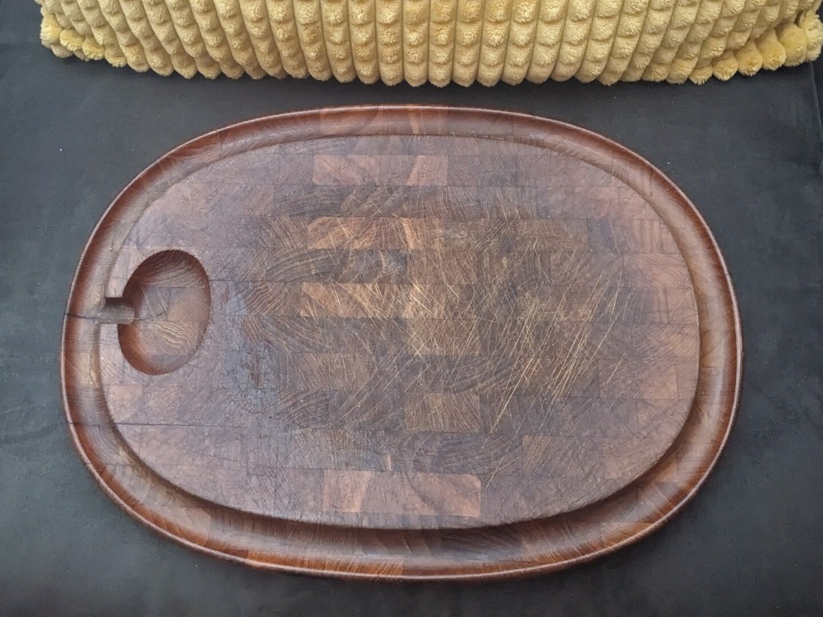 VinTagE DIGSMED DANMARK 101 Teak Wood Meat CUTTING BOARD