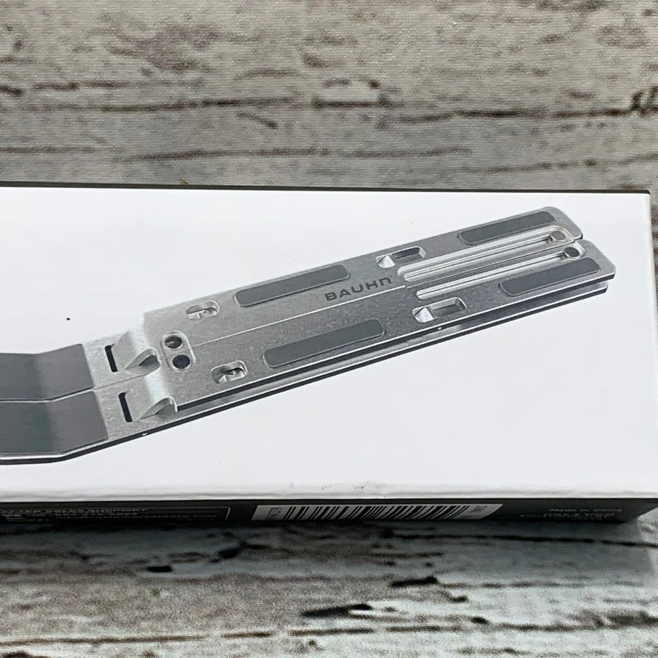 BAUHN Portable Laptop Stand Adjustable Aluminum Alloy Ergonomic Design NEW - Image 3 of 4
