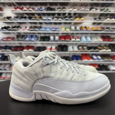 Nike Air Jordan 12 Retro Low Wolf Grey 308317-002 Men's Size 8 | eBay
