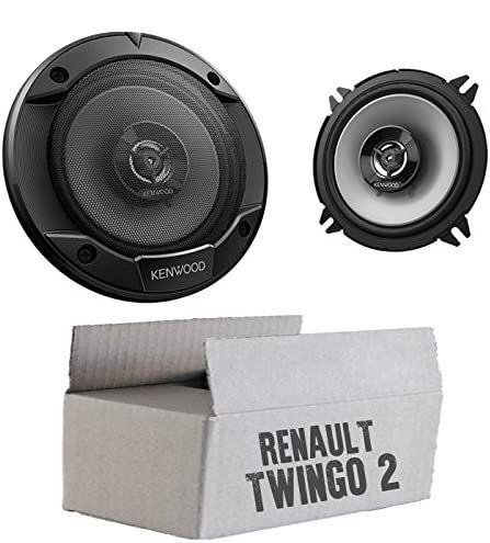 Kenwood Lautsprecher FüR Renault Twingo 2 Front Boxen 2-Wege Koax Auto Einbauset-image