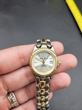 Eddie Bauer Sunray Bracelet 3779 Ladies Date Watch 25MM Two Tone 5ATM WR Eddie Bauer Sunray Bracelet 3779 New Battery Ladies Watch  main image 4