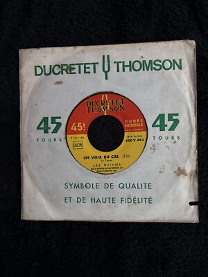 Vinyl 45 Tours Les Djinns Les Voix Du Ciel, Une Marguerite