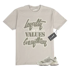 9060 Olivine Lichen Green Dark T Shirt to Match LYLTY