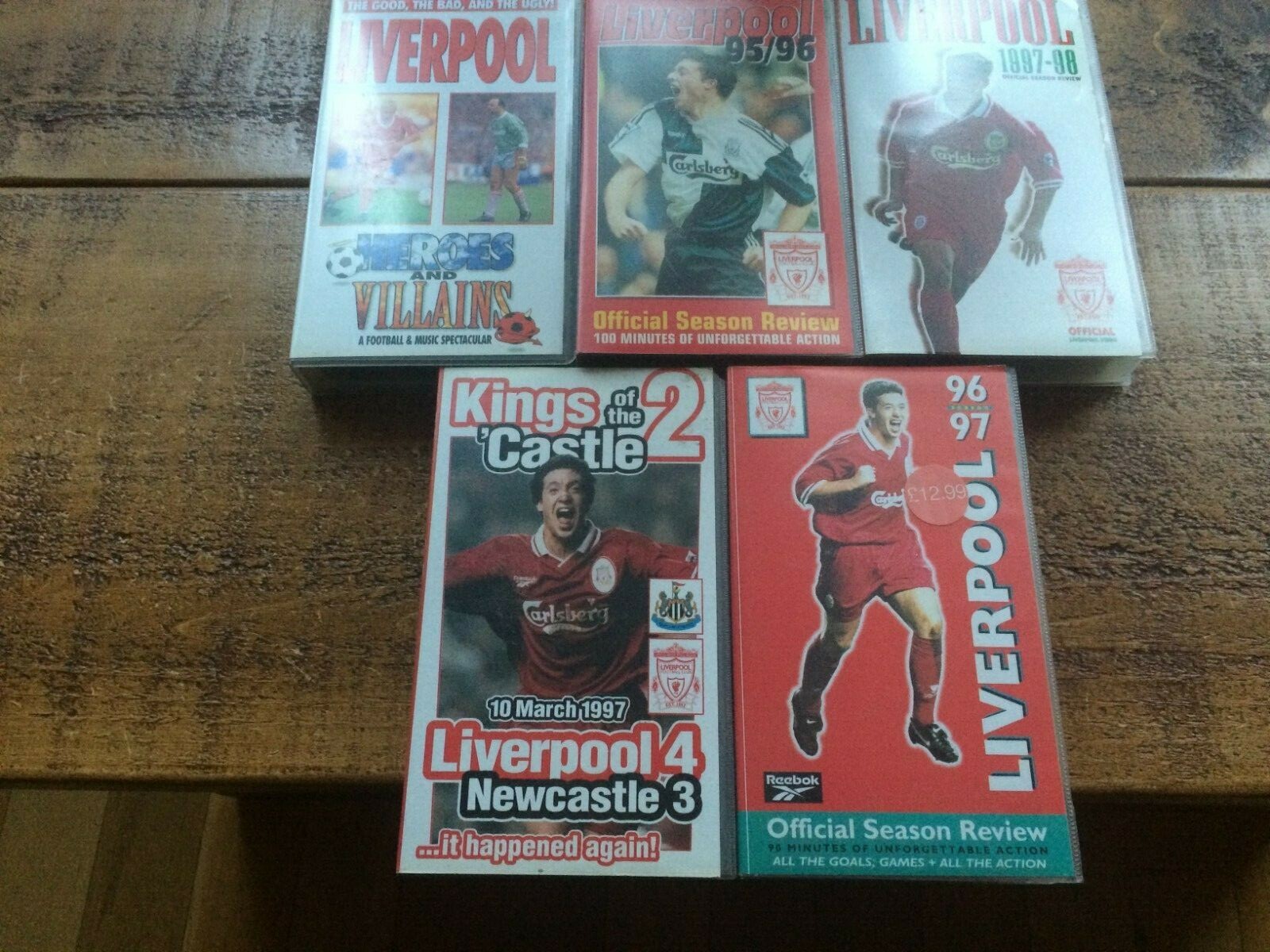 Official Liverpool FC VHS on Demand eBay