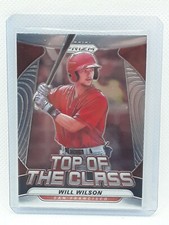 Will Wilson 2020 Panini Prizm Baseball - Top Of The Class San Francisco Giants