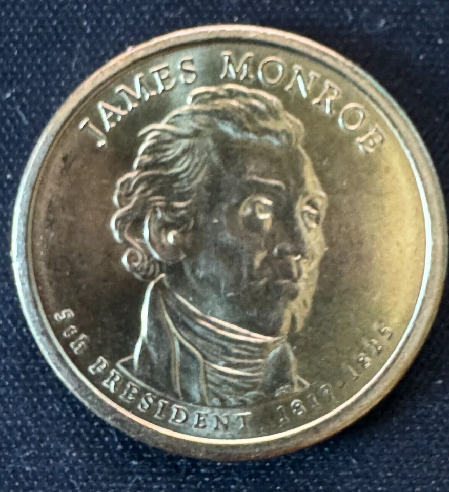 james monroe dollar coin 1817-1825 - Imagem 2 de 4