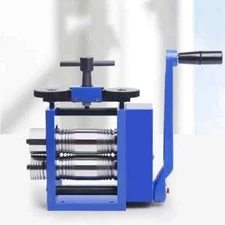 Quality Manual Combination Rolling Mill Machine Jewelry Tabletting Processing