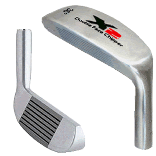 GOLF CHIPPER X2 DOUBLE FACE SIDED 36 DEGREE UTILITY WEDGE CLUB RIGHT LEFT HAND - Picture 2 of 2