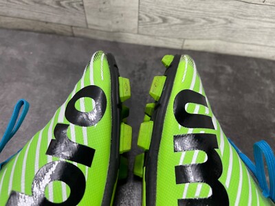 Chaussures de foot - Homme - PUMA - ULTRA MATCH - Vert, noir et bleu - Crampons moulés