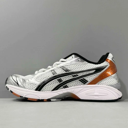 New ASICS GEL-Kayano 14 Low Silver Piquant Orange 1201A019-109 Sneakers - Picture 8 of 10