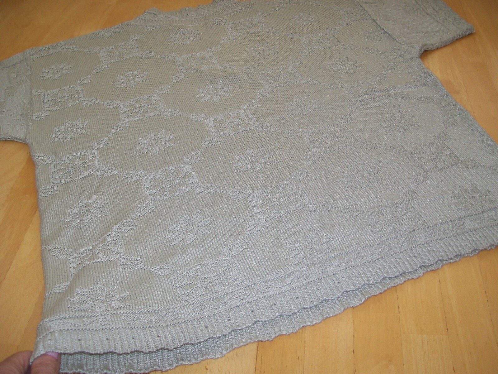 True Vintage 1990's Classic Elements Textured Swe… - image 10