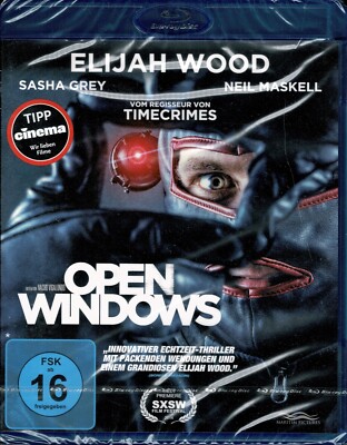 Open Windows (Blu-ray) Film von Nacho Vigalondo - NEU & OVP