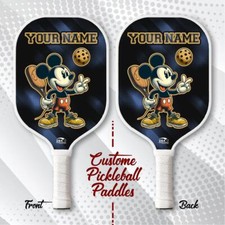 Personalized Mickey Pickleball Paddle, Disney Pickleball, Pickleball Gift for