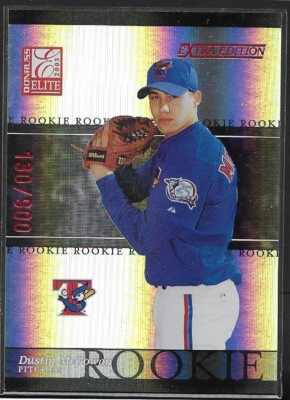 2003 Donruss Elite Extra Edition #40 Dustin McGowan RC #'d/900