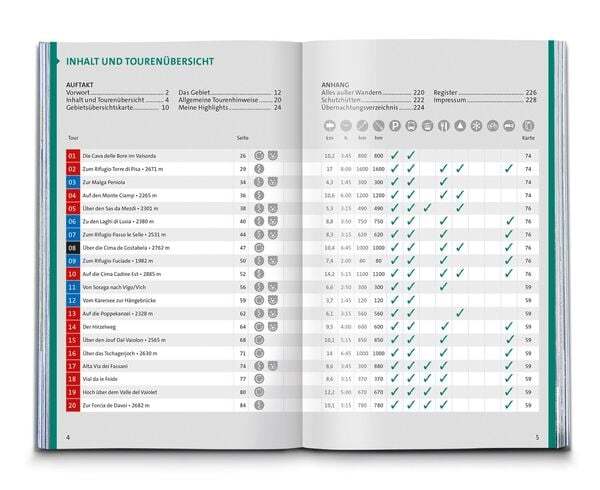 Thumbnail - Kompass Wanderführer Fassatal, Rosengarten, 60 Touren Mit