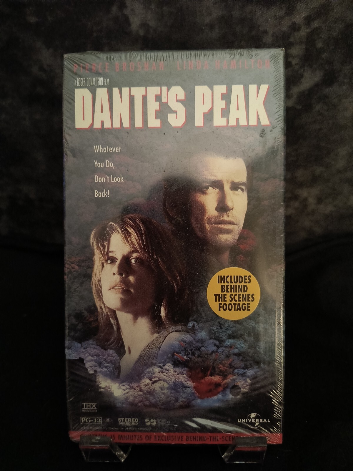 Dantes Peak (VHS, 1997, Additional Footage)** NEW SEALED IN BOX ...