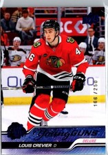 2023-24 Upper Deck Deluxe Louis Crevier RC 166/250 #721