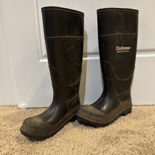 Lacrosse Rubber Rain Mud Boots Mens size 3 All Weather Puddles Water Boots