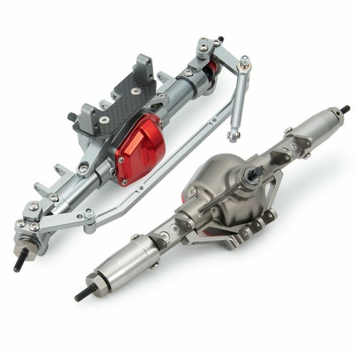 For 1:10 Scale RC Crawler AXIAL SCX10 Car TFL CNC Metal Front & Rear Axle Set US - Picture 5 of 8