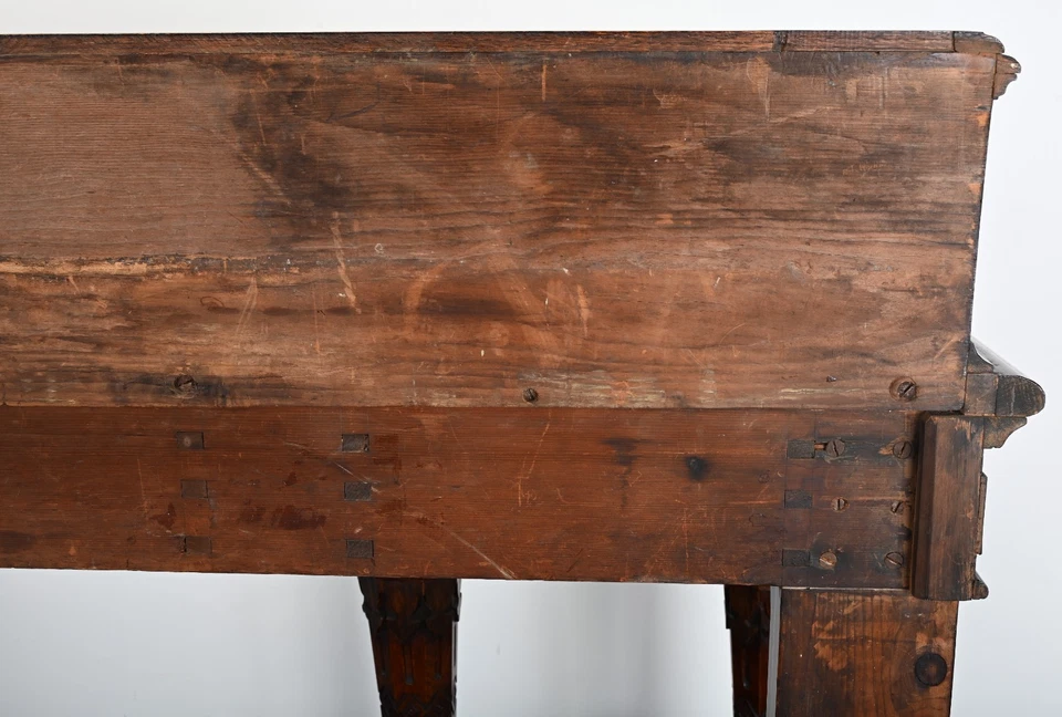 Готический сервант или доска для охоты 19 века - Изображение 3 из 4