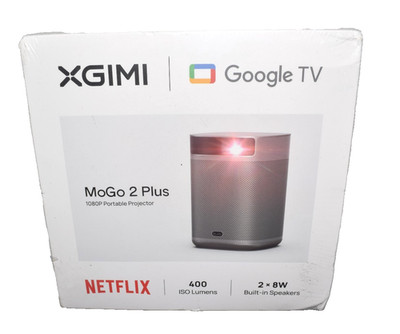 XGIMI / Google TV - MoGo 2 Plus 1080P Portable Projector. New-Factory Sealed !!!