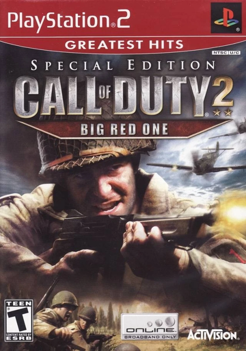 Call of Duty 2: Big Red One Video Games with Special Edition for