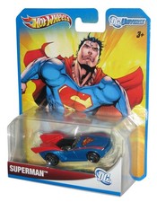 DC Universe Hot Wheels Superman (2012) Mattel 1:64 Toy Car