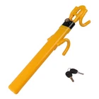 Steering Wheel Lock -Theft Device Wheel Lock Retractable  Hooks Car Lock1771