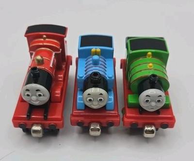 Thomas And Friends James Thomas Percy 2002 Retired Train Tank Engine EUC