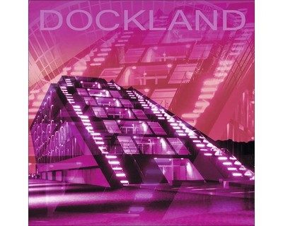 Glasbild Hamburg Dockland 20x20 cm
