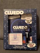 Hasbro ,cluedo detective stationary set , brand new , planner notebook