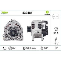 Generator Valeo 439481 Valeo Origins New Oe Technologie FüR Seat Skoda Vw
