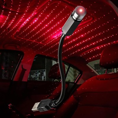 USB Star Projector Night Light, Adjustable Romantic Starry Mini, As picture 