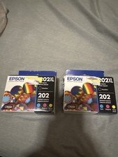 Genuine Epson 202XL Black Ink Cartridge T202XL High Capacity OEM New Sealed