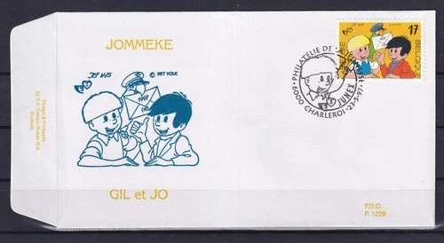 [LM79356] Belgium N°2707FDC Comics First Day Cover COB € 7,50 SUPERB