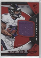 2016 Certified New Generation Jerseys Mirror Red 186/299 Kenneth Dixon #28 2u3