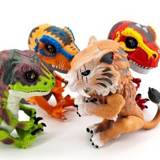 Fingerlings Untamed Dino Lot T-Rex Raptor Sabertooth Tiger WowWee Interactive