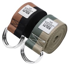 Thick Fitness Yoga Strap for Stretching, Durable Belt Mixed color D