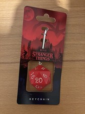 Stranger Things W&uuml;rfel Schl&uuml;sselanh&auml;nger &ndash; Netflix Merchandise &ndash; Neu