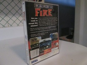 Black Fire for Sega Saturn Game in Box with Manual SS