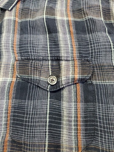 Tommy Bahama 🌴 Casual Linen Shirt Men's L Short Sleeve - Picture 3 of 10