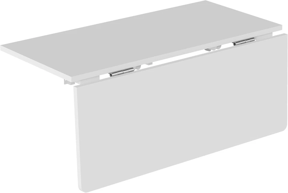 Modern White Floating Desk 23.6"x31.5" - Image 3 of 4