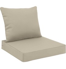 Favoyard Outdoor Seat Cushion Set 22 x 22 Inch Waterproof  Fade Resistant Patio