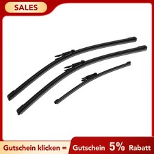 Scheibenwischer Komplett Setz Vorne + Hinten passt für BMW 1er E81 E87 2004-2011